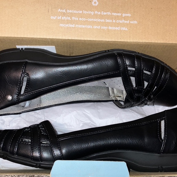 Life Stride Diverse ll Black Loafers With Gray Lining Women Size 11 New - Picture 6 of 6